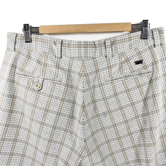 Nike Shorts Tiger Woods Collection Plaid Golf Shorts Men’s Waist 34 - Picture 7 of 11